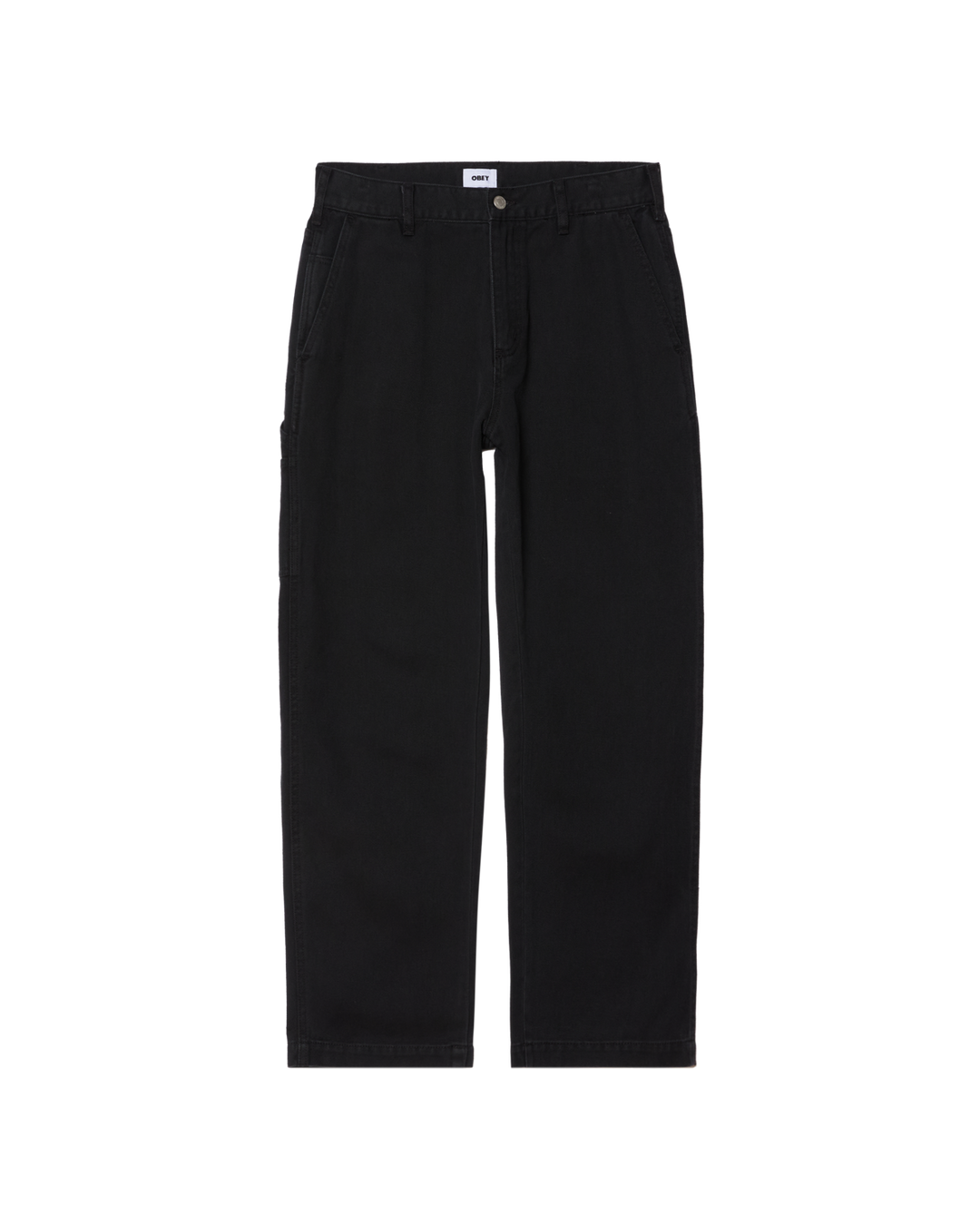 Obey Hardwork Carpenter Denim - Black Faded Wash - Sun Diego Boardshop