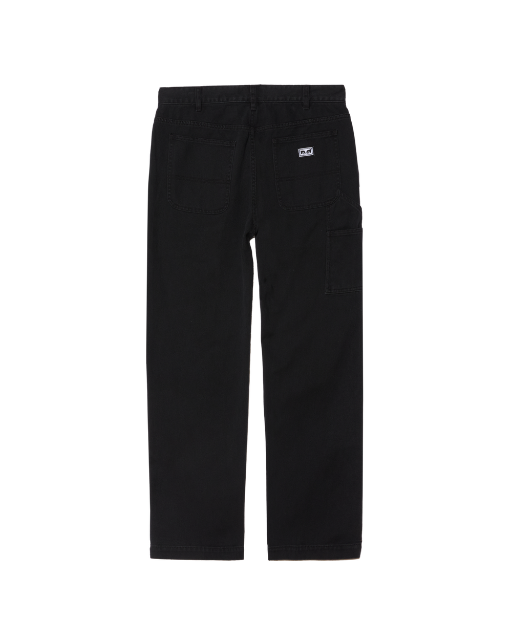Obey Hardwork Carpenter Denim - Black Faded Wash - Sun Diego Boardshop