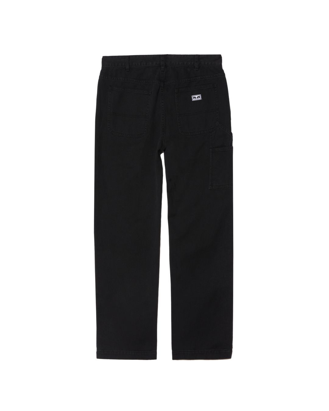 Obey Hardwork Carpenter Denim - Black Faded Wash - Sun Diego Boardshop