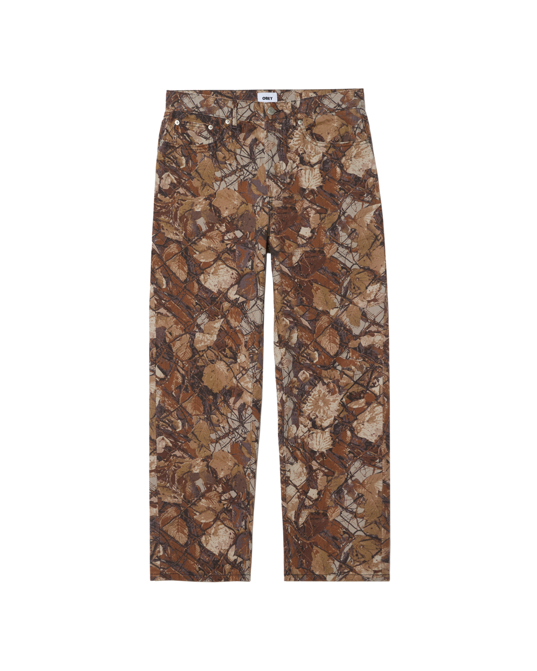 Obey Classic Baggy Denim - Fence Camo Multi - Sun Diego Boardshop