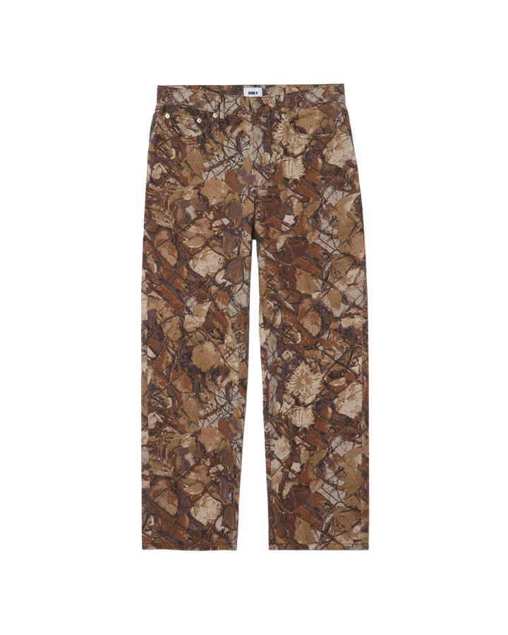 Obey Classic Baggy Denim - Fence Camo Multi - Sun Diego Boardshop