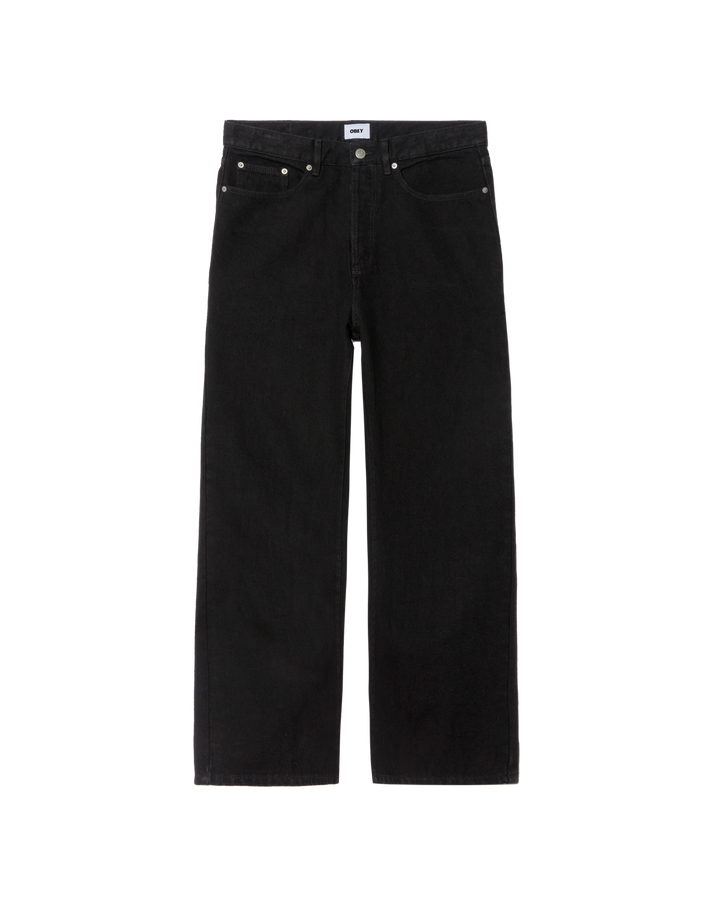 Obey Classic Baggy Denim - Washed Black - Sun Diego Boardshop