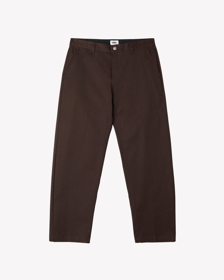 Obey HARDWORK WORK PANT - JAVA BROWN MULTI - Sun Diego Boardshop