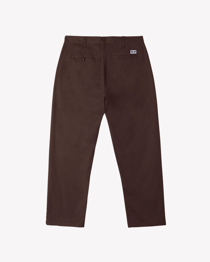 Obey HARDWORK WORK PANT - JAVA BROWN MULTI - Sun Diego Boardshop