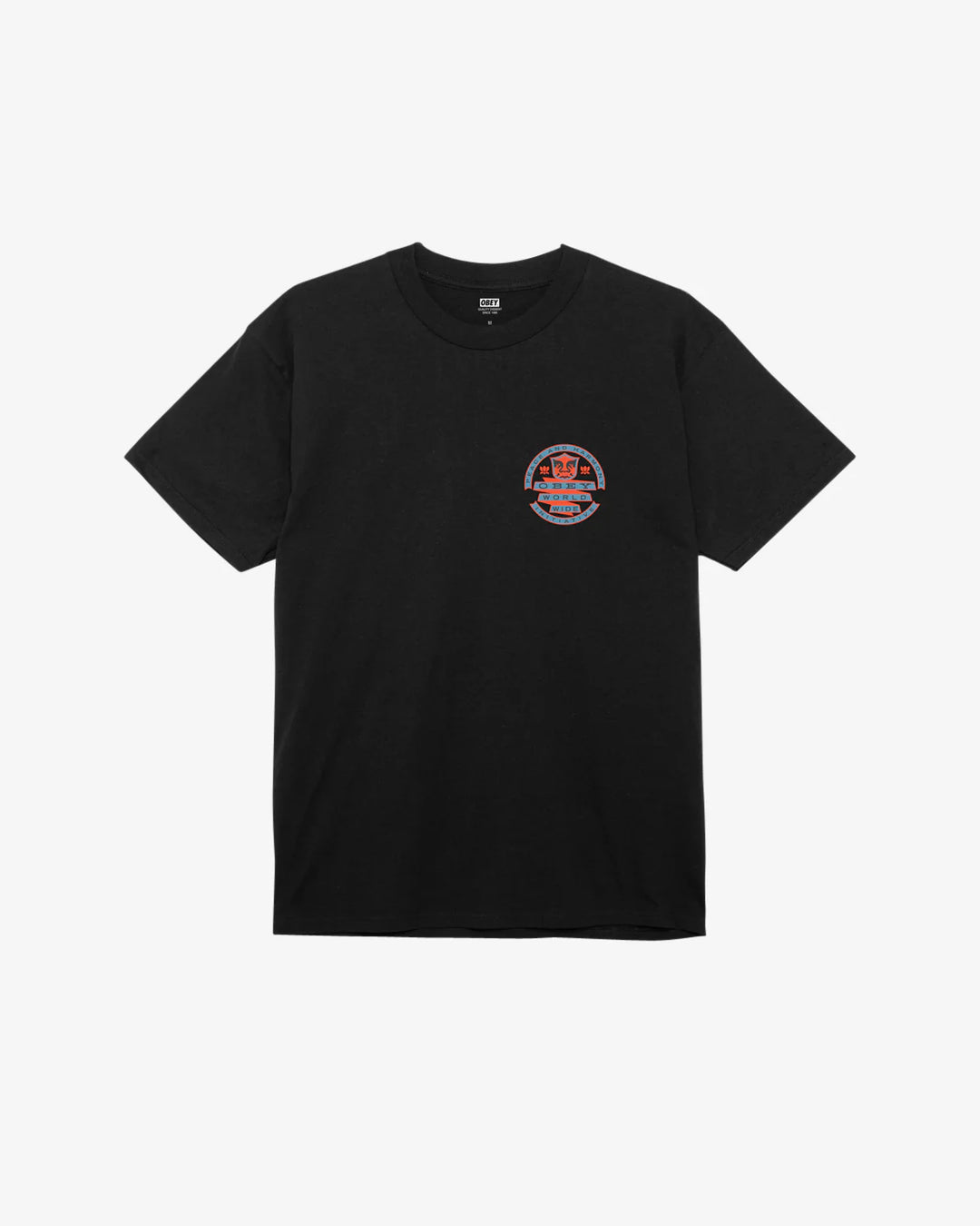 Obey Peace Initiative T Shirt M Black Black