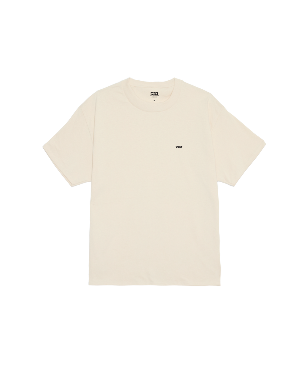 Obey Visual Studies Classic T-Shirt - Cream - Sun Diego Boardshop