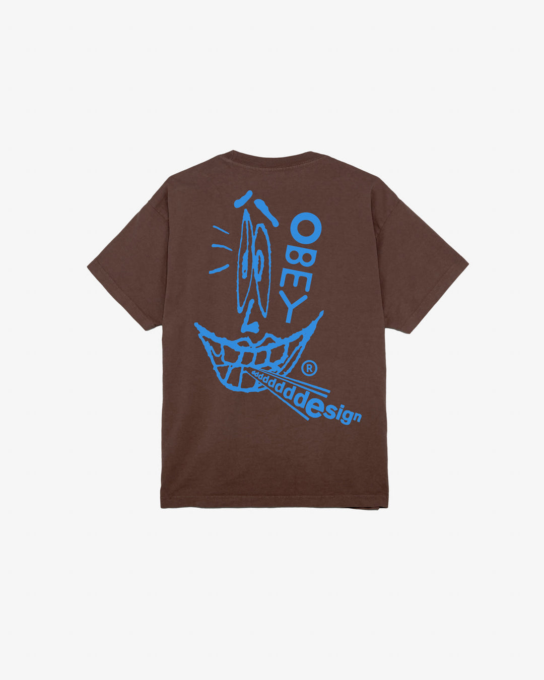 Obey DDDDESIGN HEAVYWEIGHT T-SHIRT - JAVA BROWN - Sun Diego Boardshop