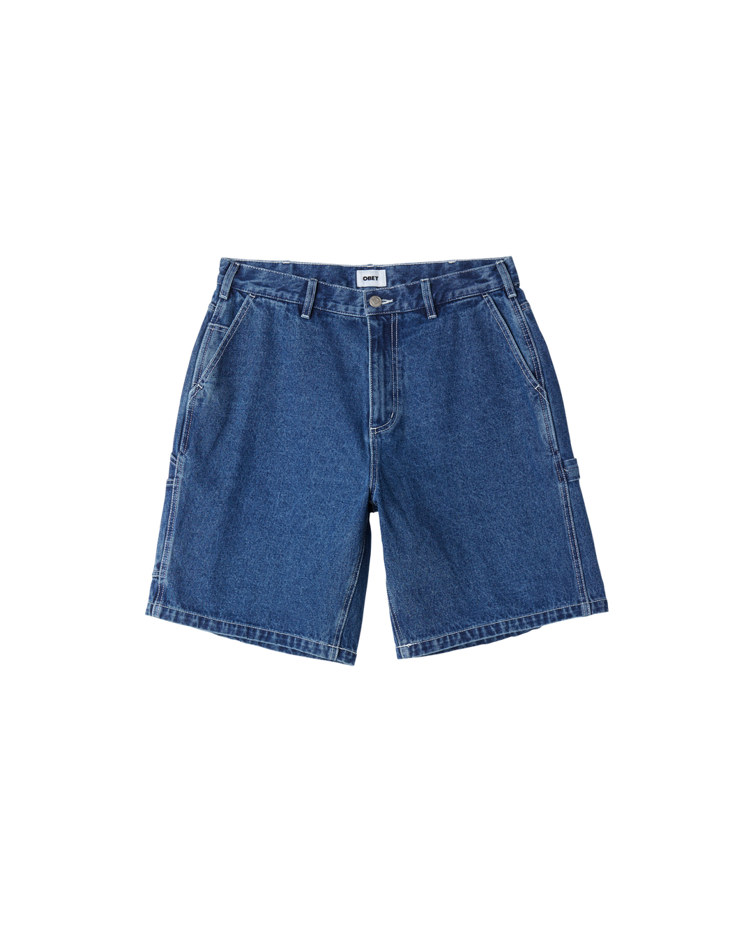 Obey Bigwig Denim Carpenter Short - Stonewash Indigo - Sun Diego Boardshop