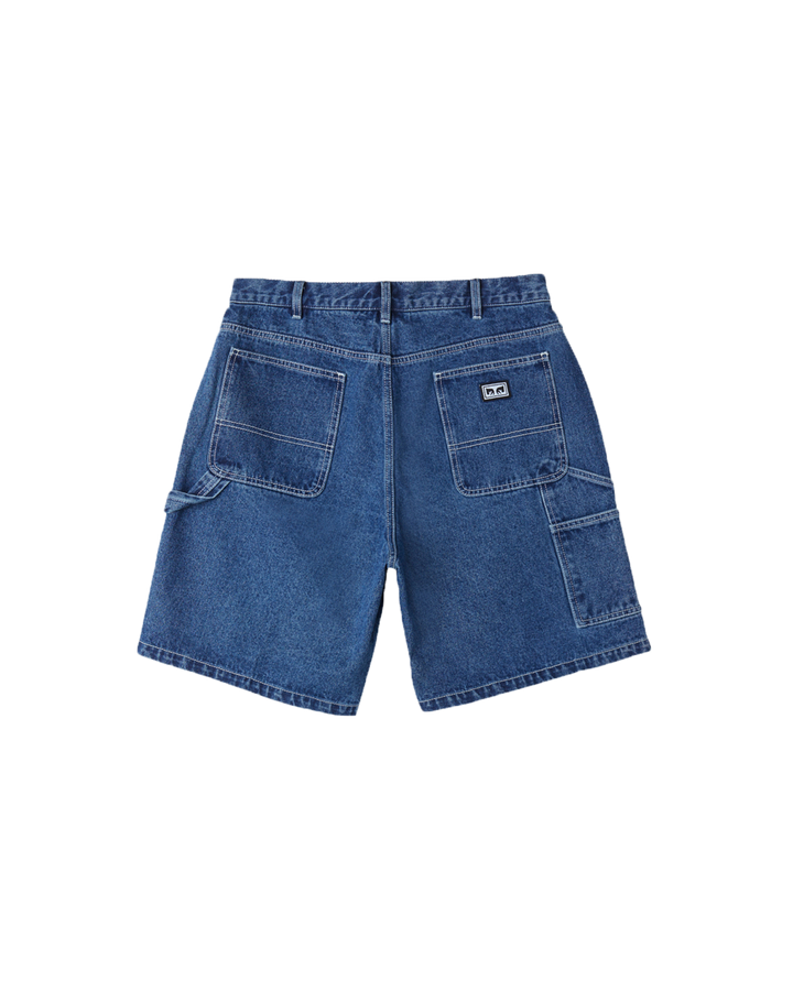 Obey Bigwig Denim Carpenter Short - Stonewash Indigo - Sun Diego Boardshop
