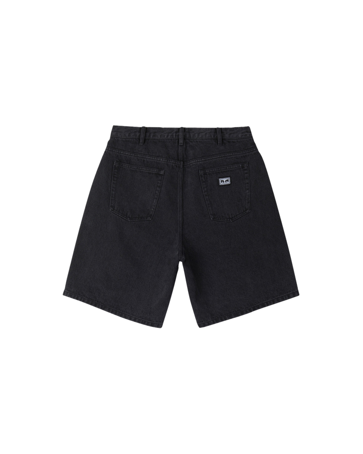 Obey Bigwig Baggy Denim Short - Faded Black - Sun Diego Boardshop