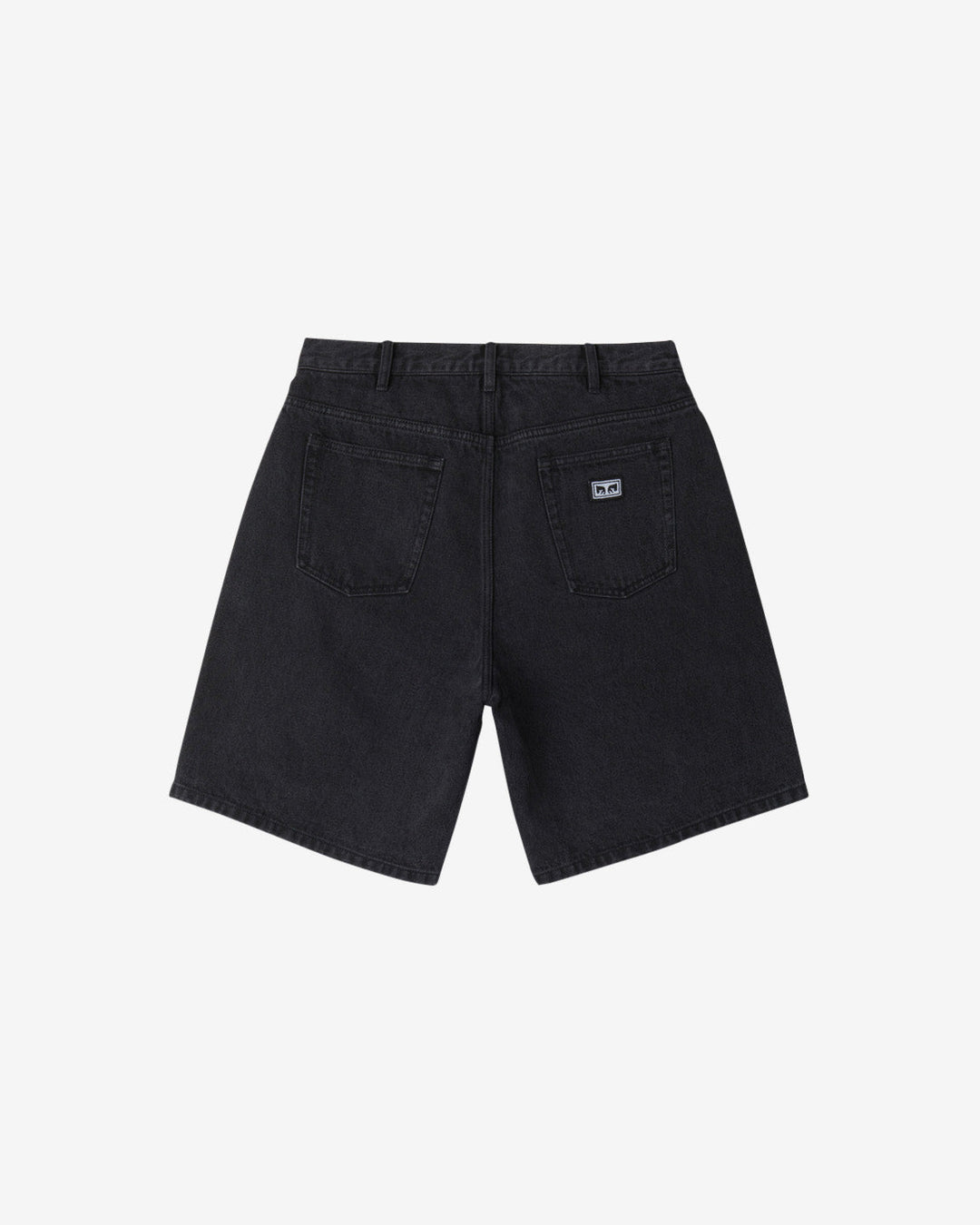 Obey BIGWIG BAGGY DENIM SHORT - FADED BLACK - Sun Diego Boardshop