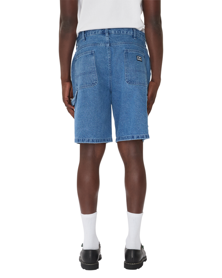 Obey Bigwig Baggy Denim Short - Light Indigo - Sun Diego Boardshop