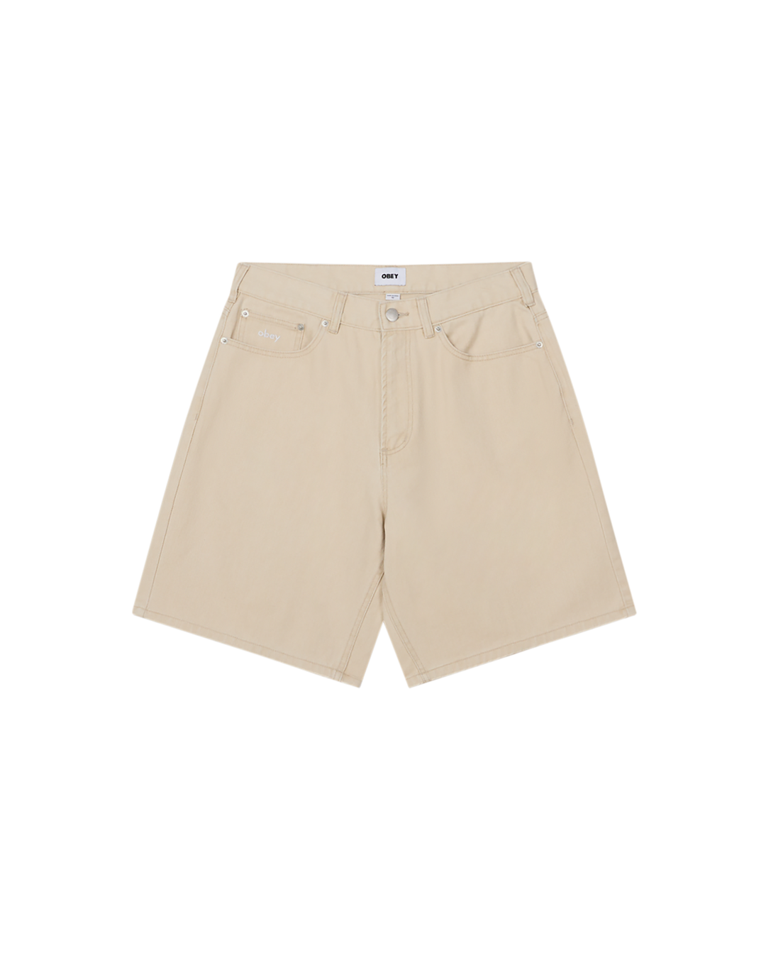 Obey Bigwig Baggy Denim Short - Pelican - Sun Diego Boardshop