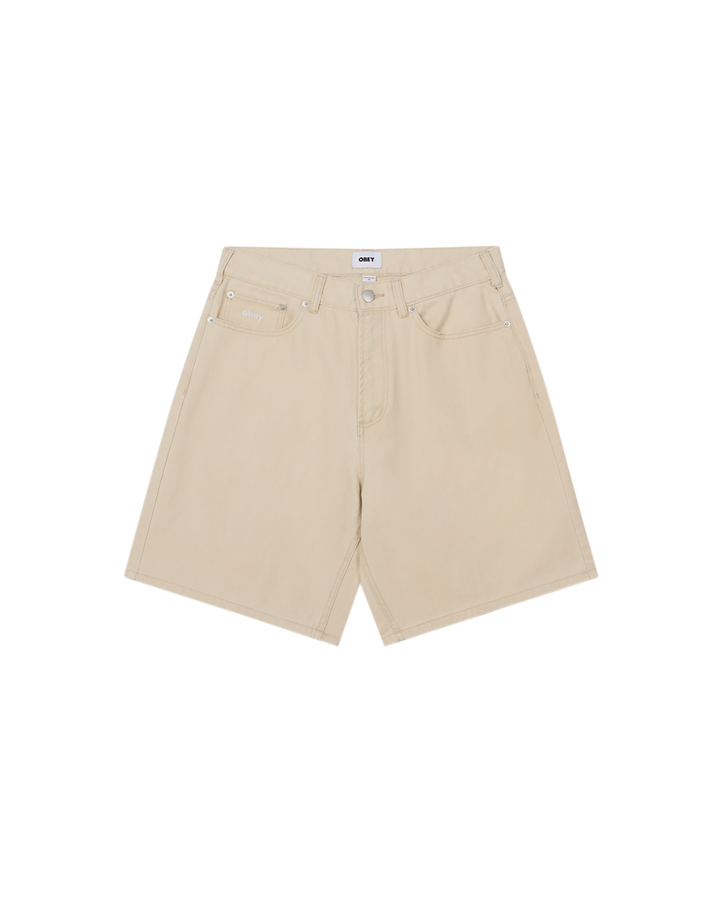 Obey Bigwig Baggy Denim Short - Pelican - Sun Diego Boardshop