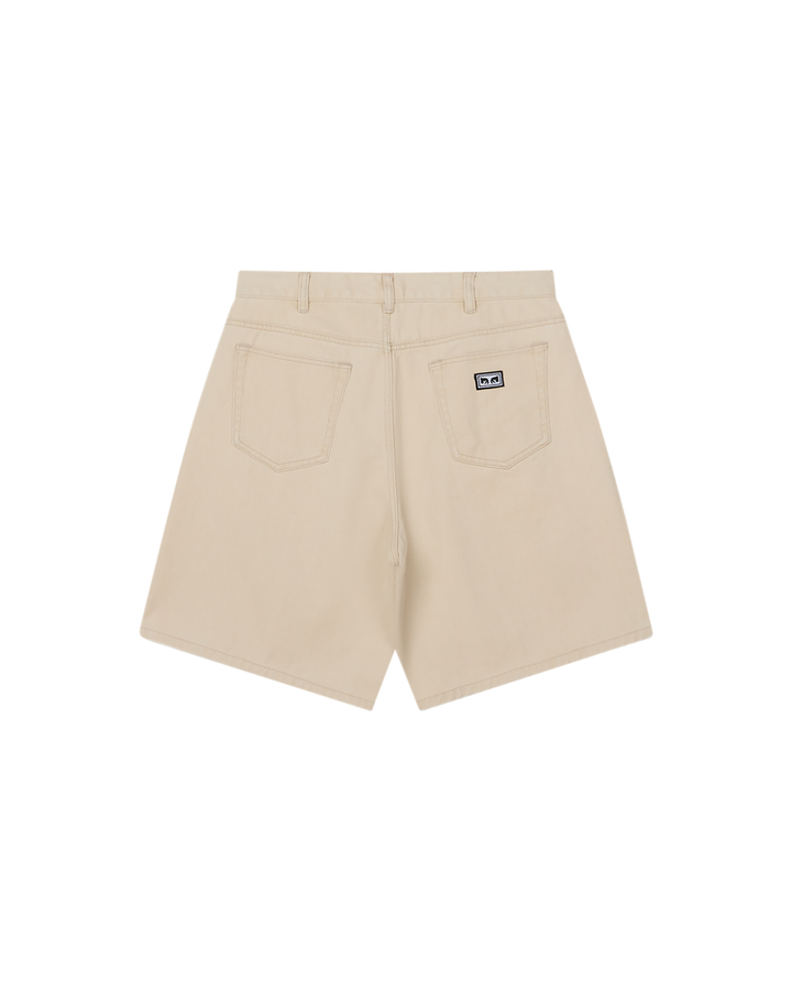 Obey Bigwig Baggy Denim Short - Pelican - Sun Diego Boardshop