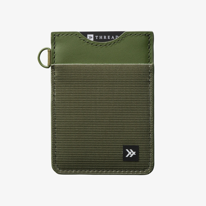 THREAD Vertical Wallet - OLIVE - Sun Diego Boardshop