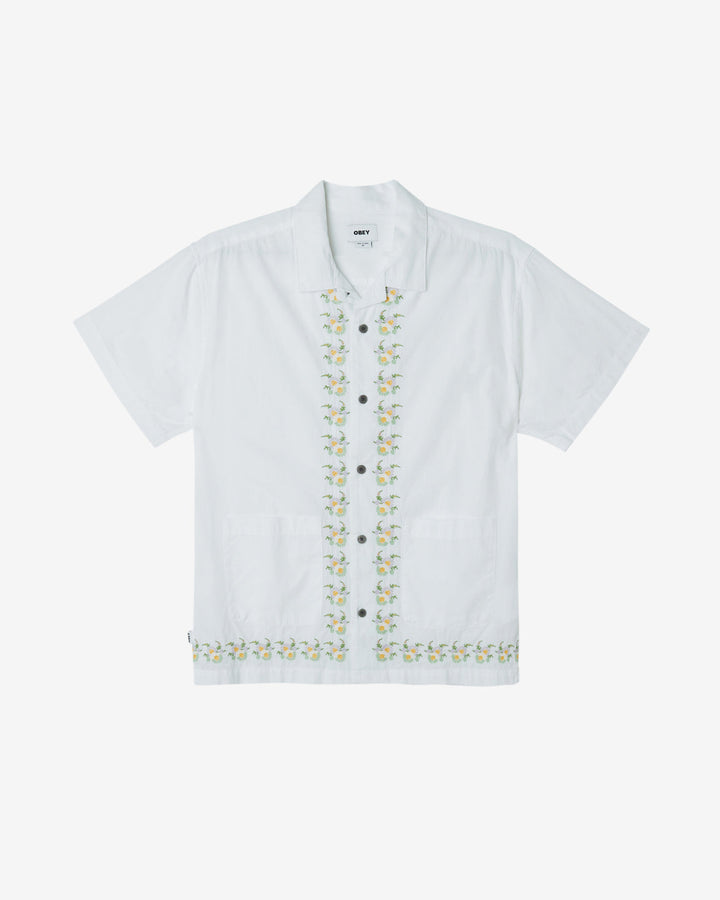 Obey TRES SS SHIRT - WHITE - Sun Diego Boardshop