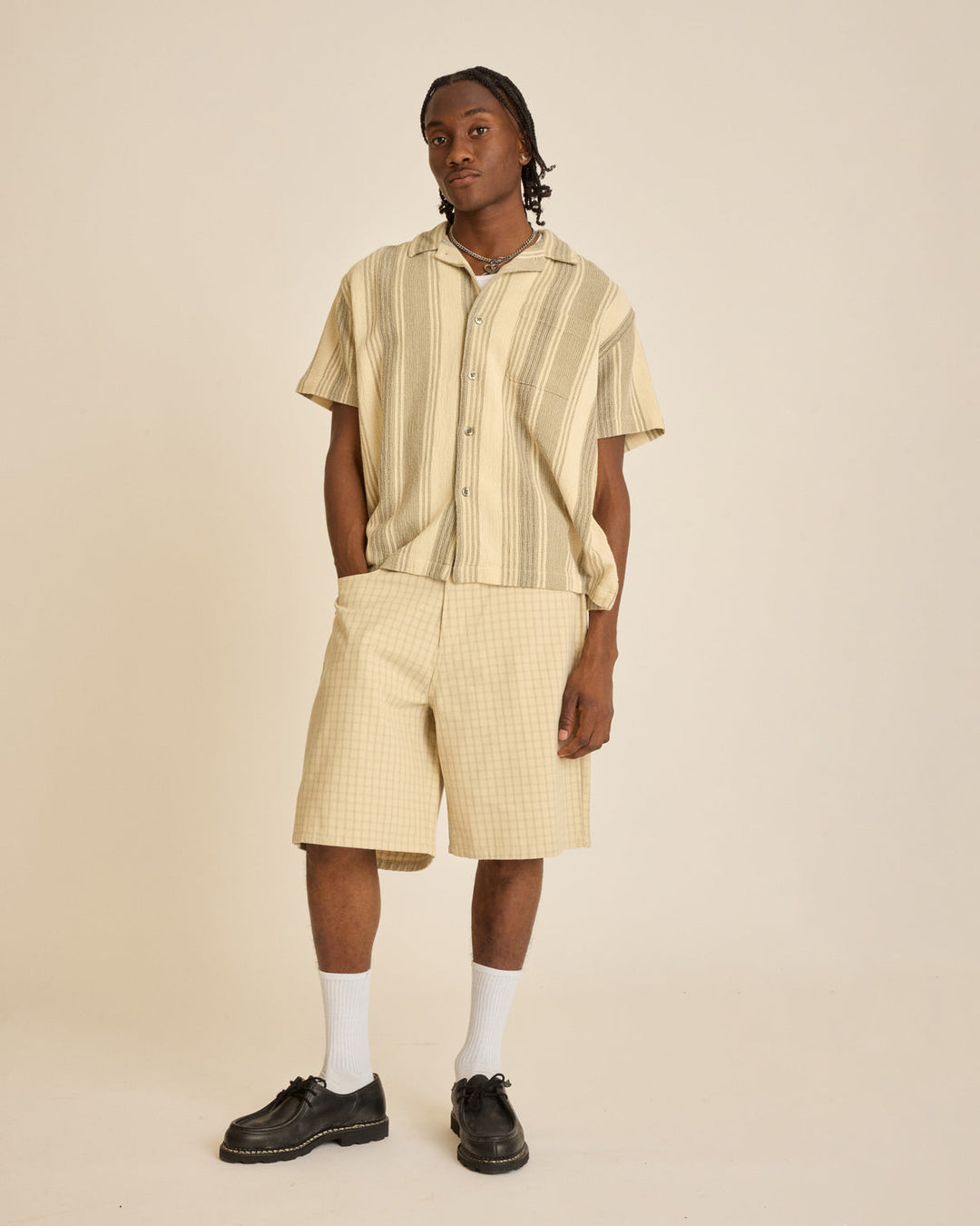 Obey Frazer Shirt - Birch Multi - Sun Diego Boardshop