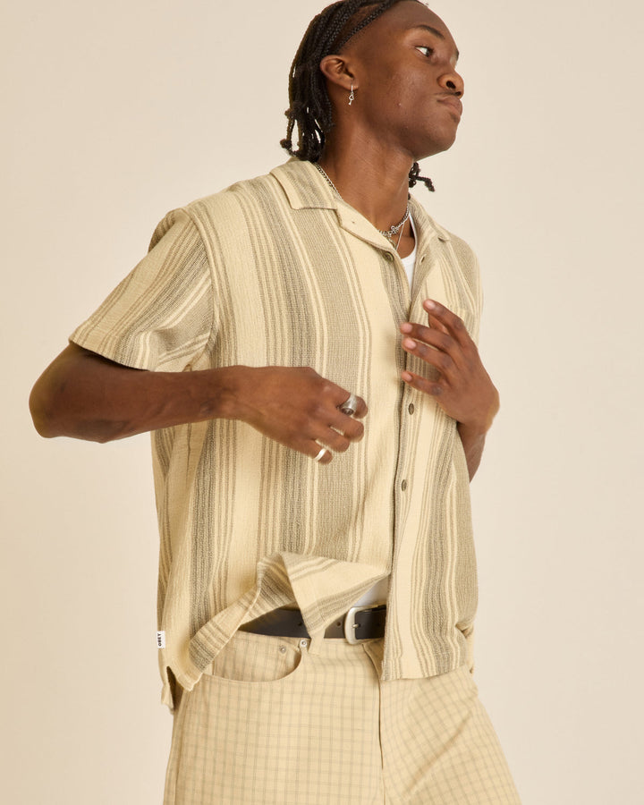 Obey Frazer Shirt - Birch Multi - Sun Diego Boardshop