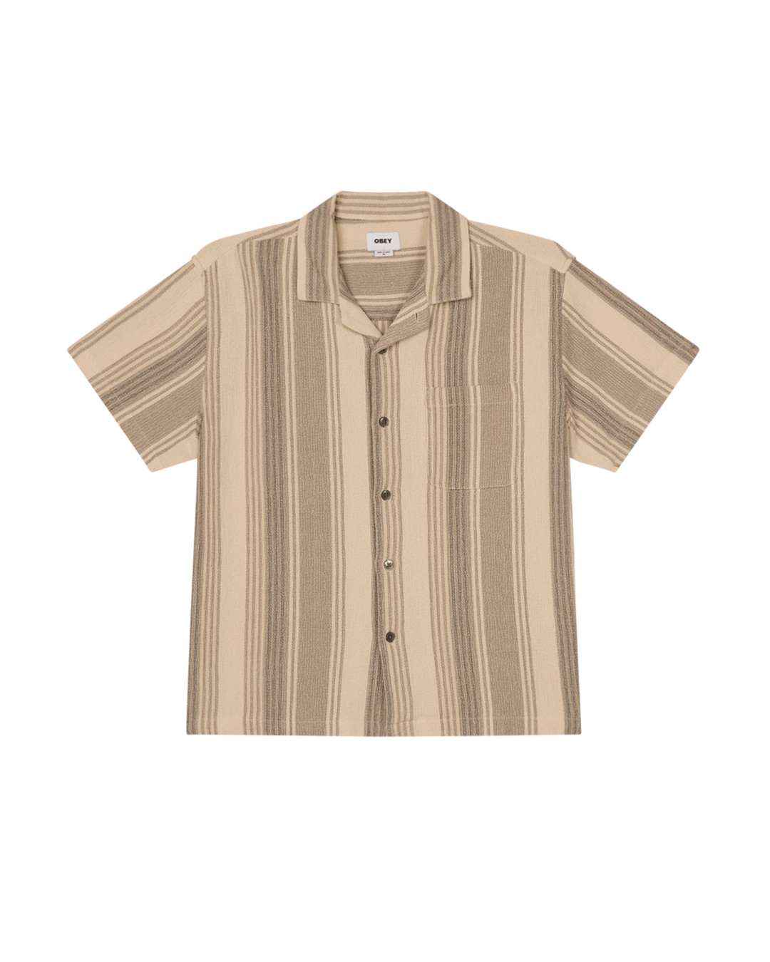 Obey Frazer Shirt - Birch Multi - Sun Diego Boardshop