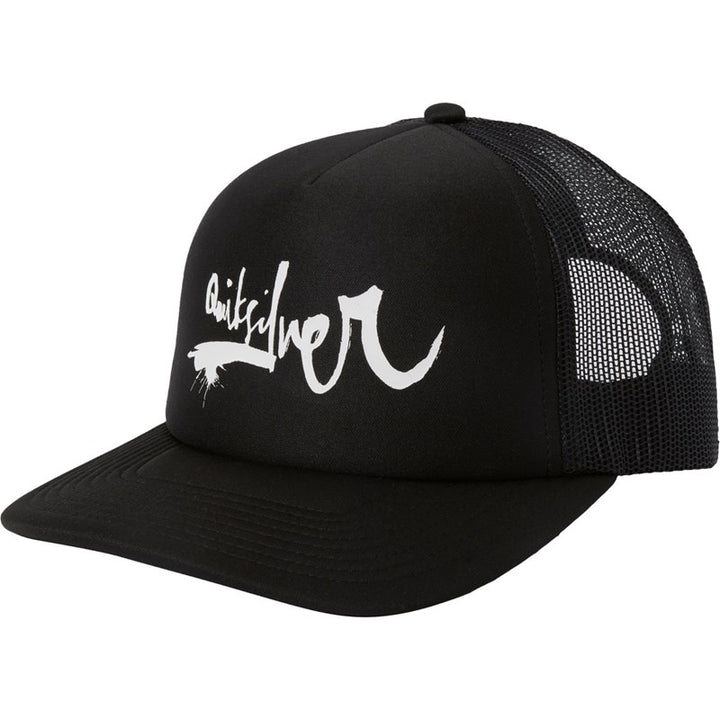 Quiksilver DNA Impaired Trucker Hat - BLACK - Sun Diego Boardshop