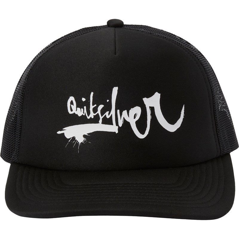 Quiksilver DNA Impaired Trucker Hat - BLACK - Sun Diego Boardshop