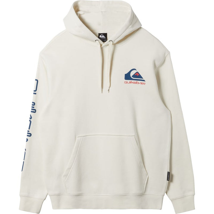 Quiksilver Omni Logo Hoodie - MARSHMELLOW - Sun Diego Boardshop