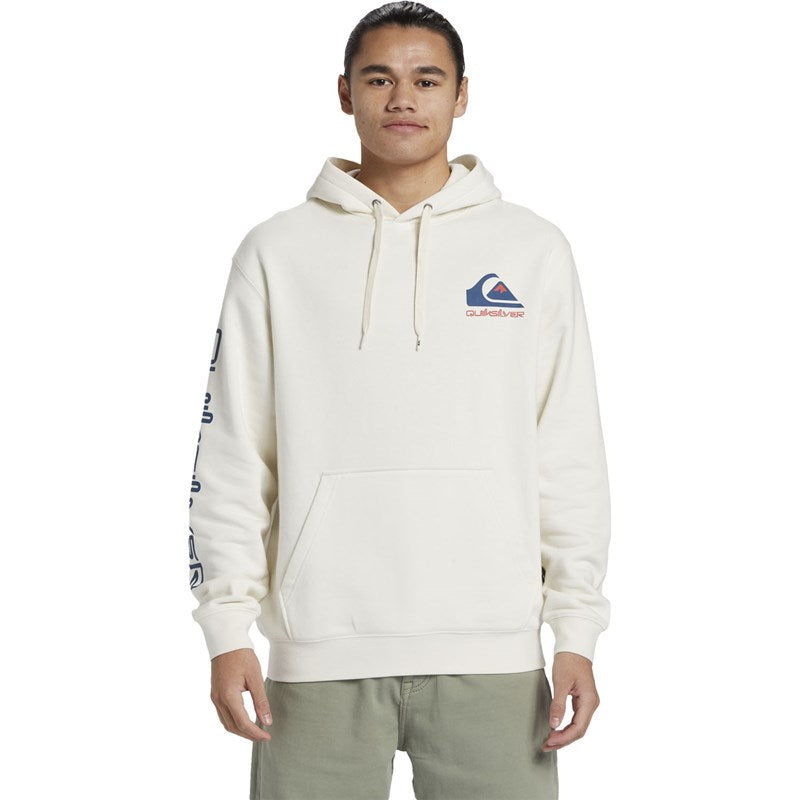 Quiksilver Omni Logo Hoodie - MARSHMELLOW - Sun Diego Boardshop