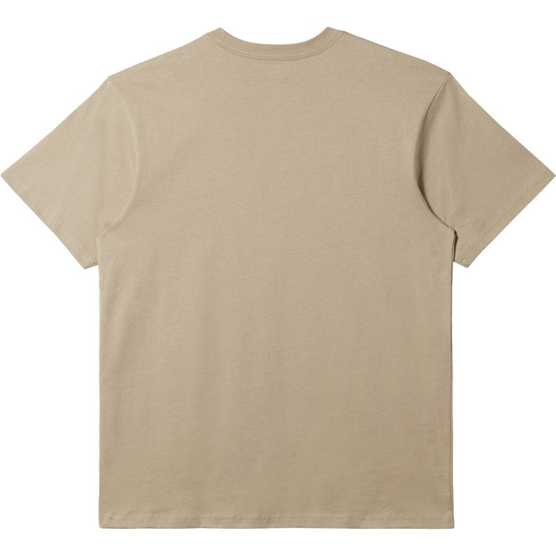 Quiksilver Mens Palm Script T-Shirt - PLAZA TAUPE - Sun Diego Boardshop