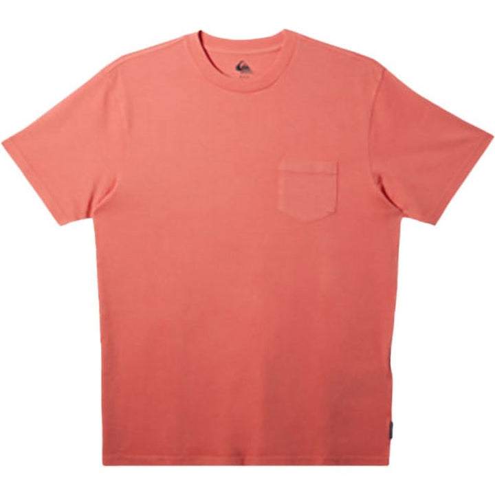 Quiksilver Salt Water Pocket Tee T-Shirt - SPICED CORAL - Sun Diego Boardshop