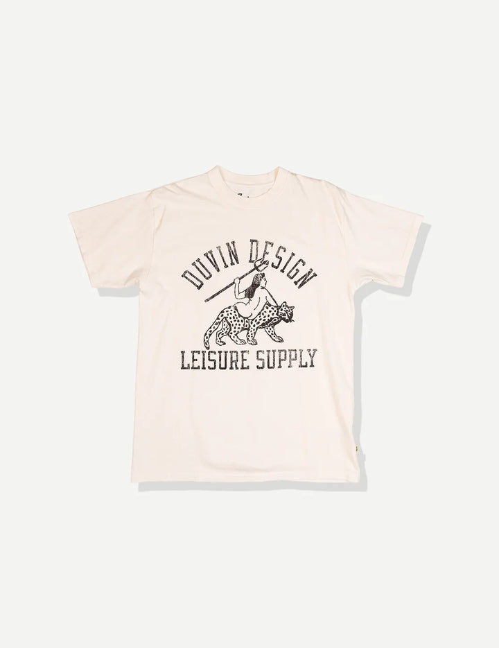 Duvin Men's Leopard Tee - Antique - Sun Diego Boardshop