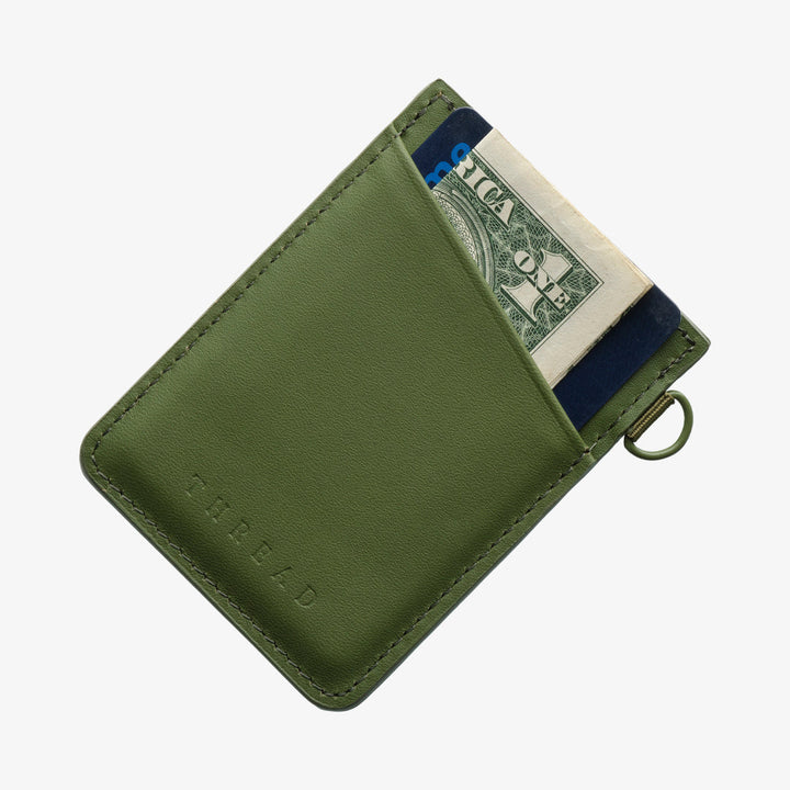 THREAD Vertical Wallet - OLIVE - Sun Diego Boardshop