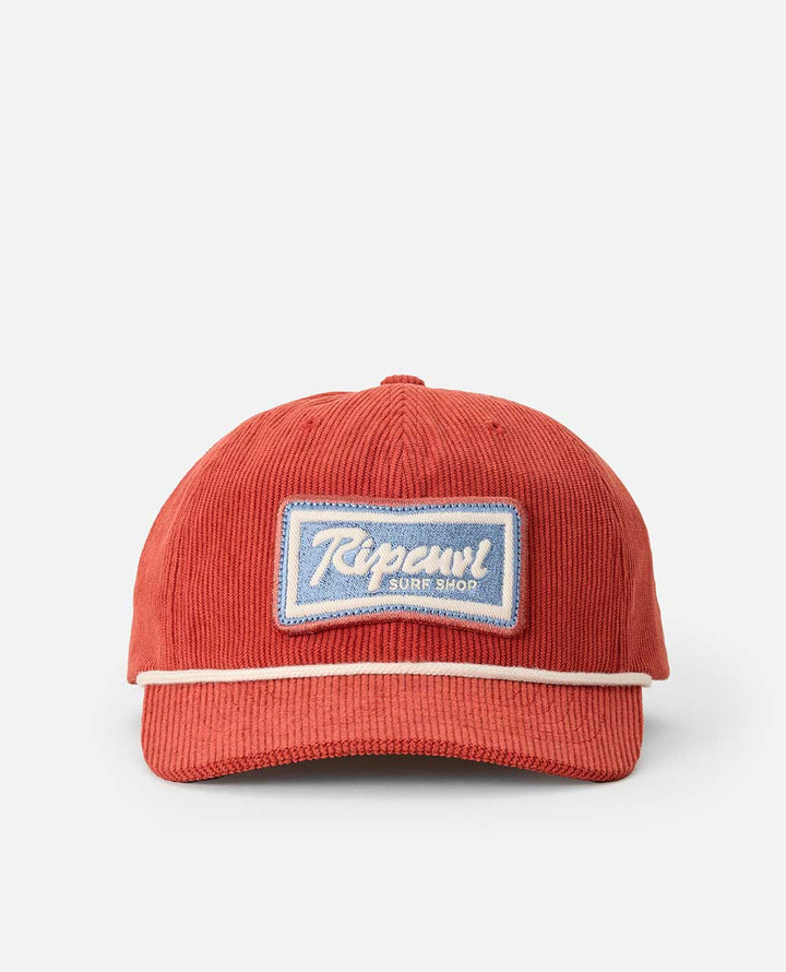Rip Curl Mod Cali Badge Snapback Cap - Red Rock