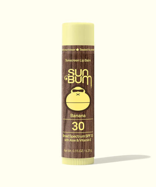 Sun Bum Original SPF 30 Sunscreen Lip Balm - Banana - Sun Diego Boardshop