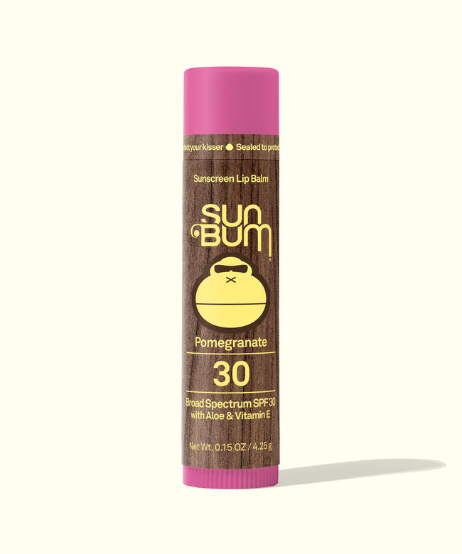 Sun Bum Original SPF 30 Sunscreen Lip Balm - Pomegranate - Sun Diego Boardshop