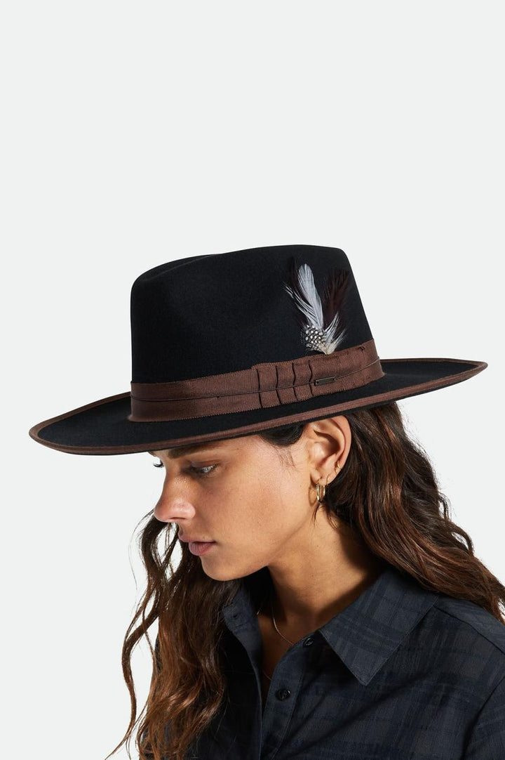 Hat Feather - Burnt Henna/Black - Sun Diego Boardshop