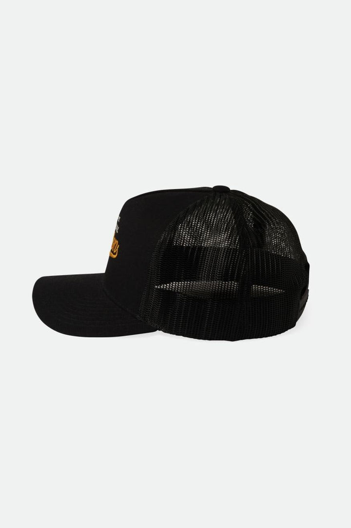 Postal C Netplus MP Trucker Hat - Black/Black - Sun Diego Boardshop