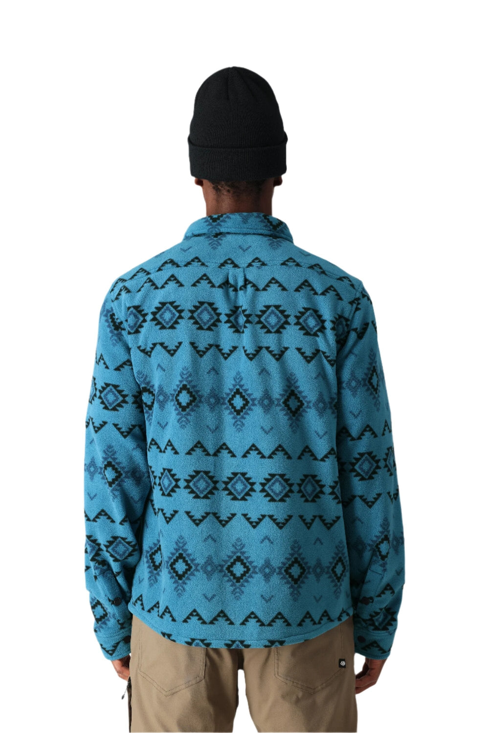 686 Enterprises Sierra Fleece Flannel - MOROCCAN BLUE SOUTHWEST - Sun Diego Boardshop