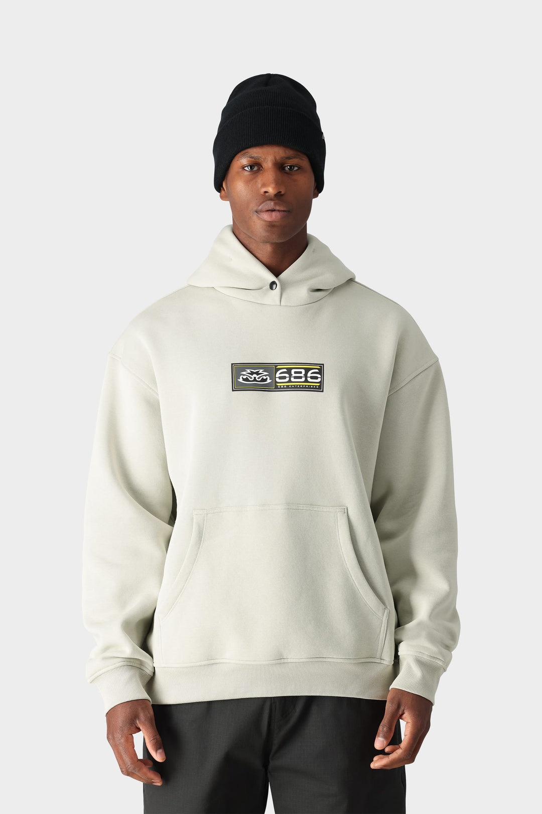 686 Enterprises Vintage Premium Heavyweight Pullover Hoody - LIMESTONE - Sun Diego Boardshop
