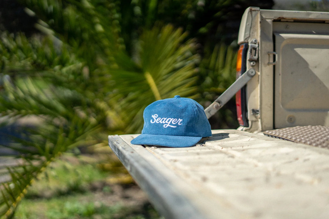 Seager Big Blue Corduroy Snapback - Blue - Sun Diego Boardshop