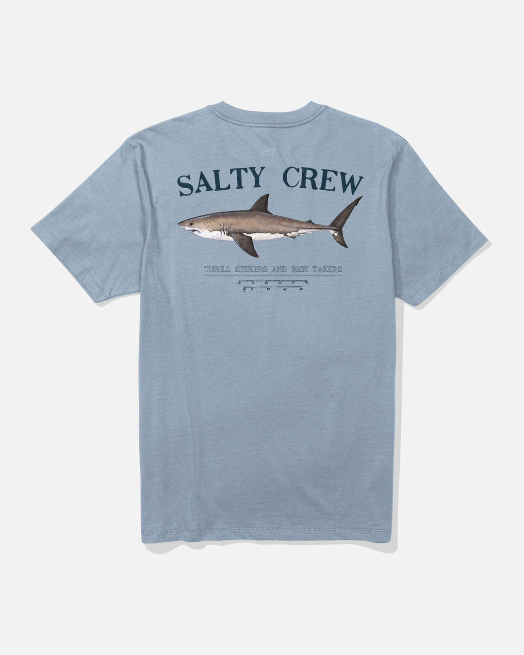 Salty Crew Bruce Tee - Blue Fog - Sun Diego Boardshop