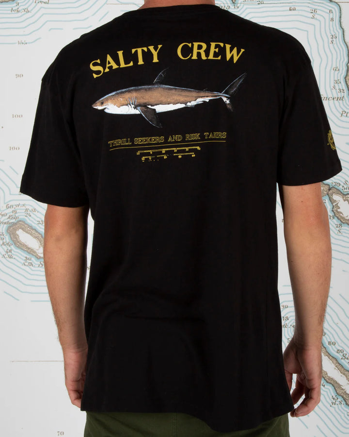 Salty Crew Bruce Tee - Black - Sun Diego Boardshop