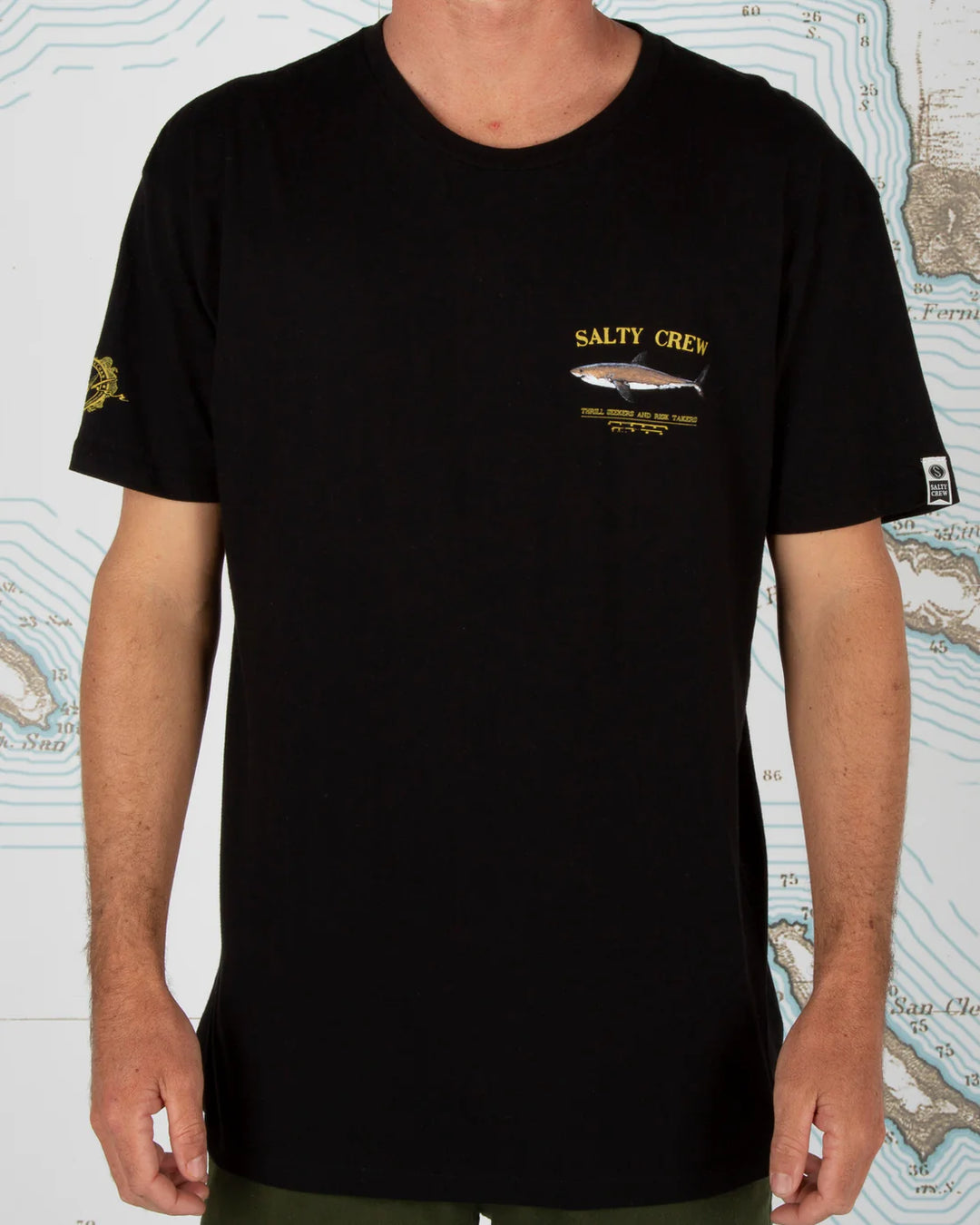 Salty Crew Bruce Tee - Black - Sun Diego Boardshop