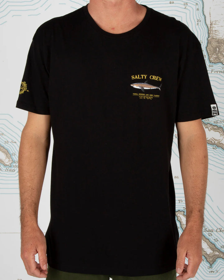 Salty Crew Bruce Tee - Black - Sun Diego Boardshop
