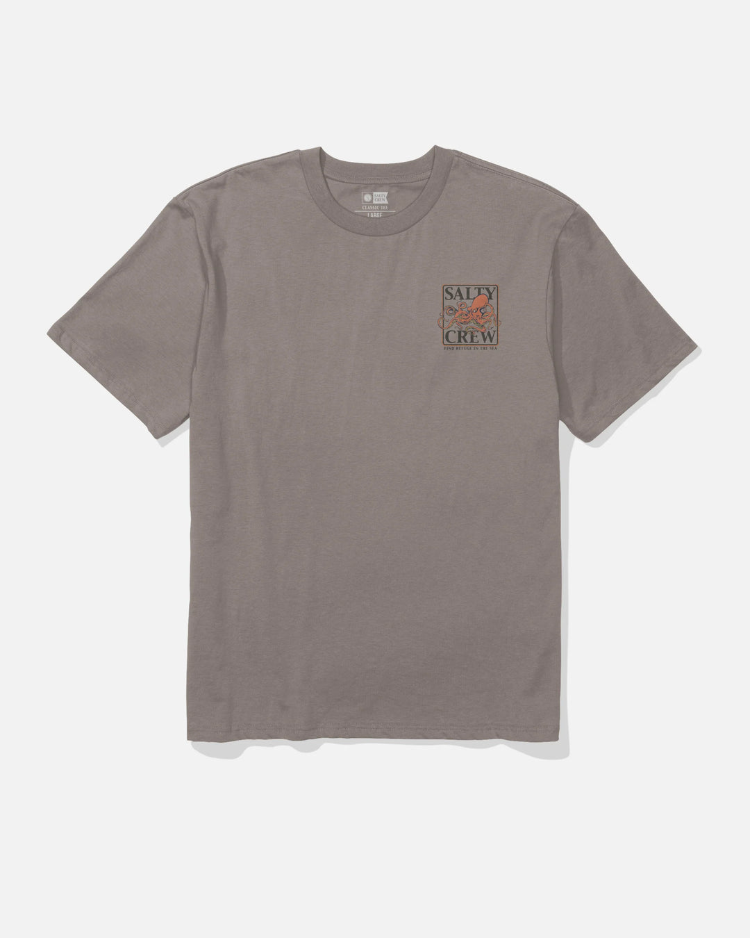 Salty Crew Men's Ink Slinger Original Tee - Cinder - Sun Diego Boardshop
