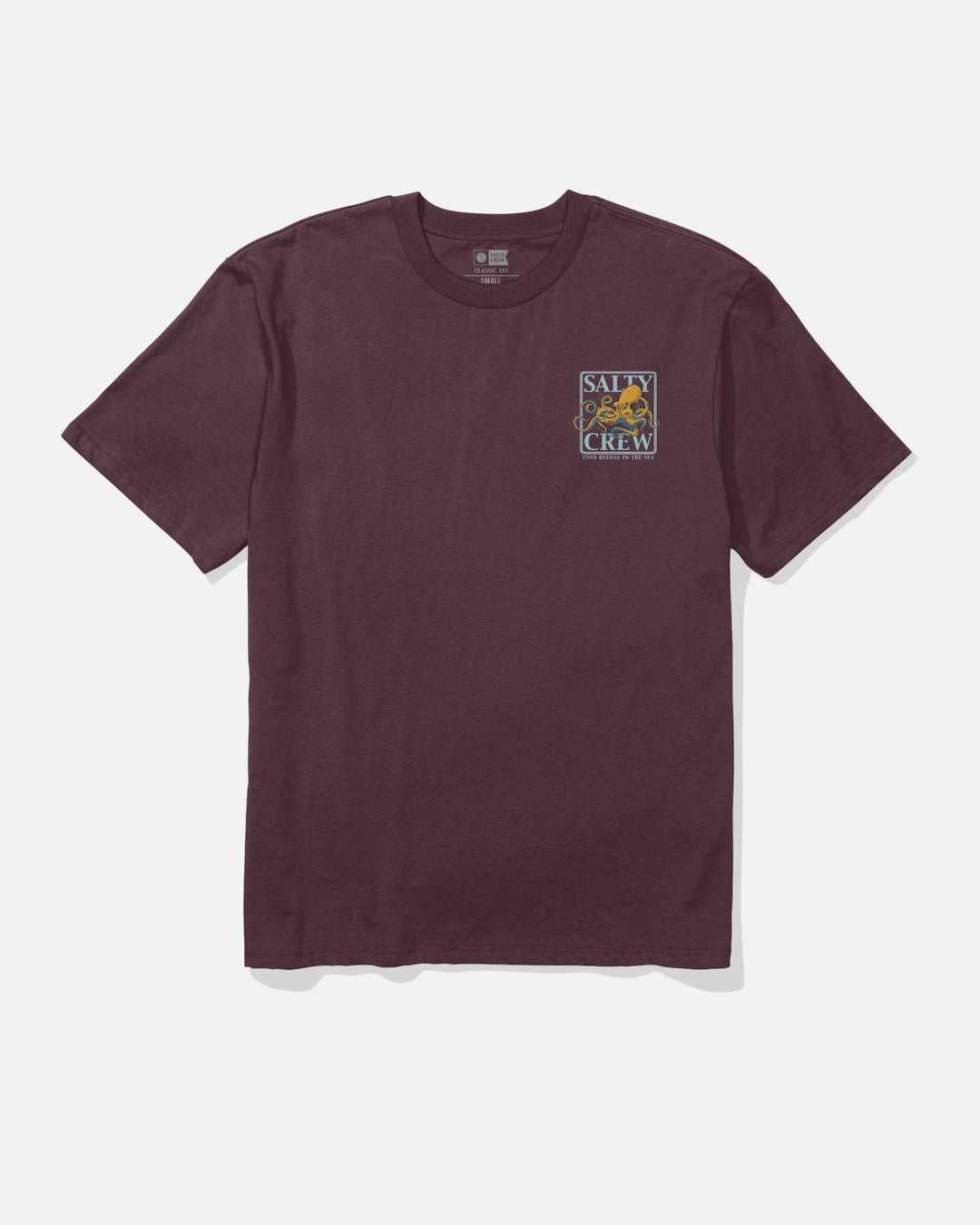 Salty Crew Men's Ink Slinger Original Tee - Wine - Sun Diego Boardshop
