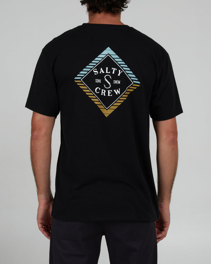 Salty Crew Faded Black S/S Premium Tee - BLACK - Sun Diego Boardshop