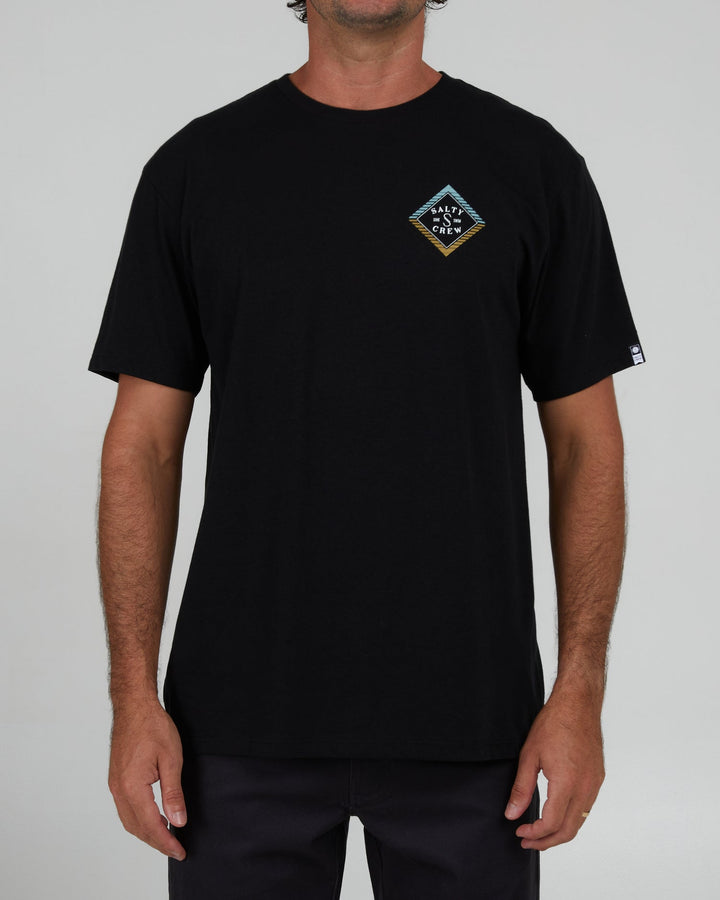 Salty Crew Faded Black S/S Premium Tee - BLACK - Sun Diego Boardshop