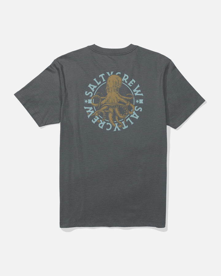 Salty Crew Tentacles Tee - Charcoal - Sun Diego Boardshop
