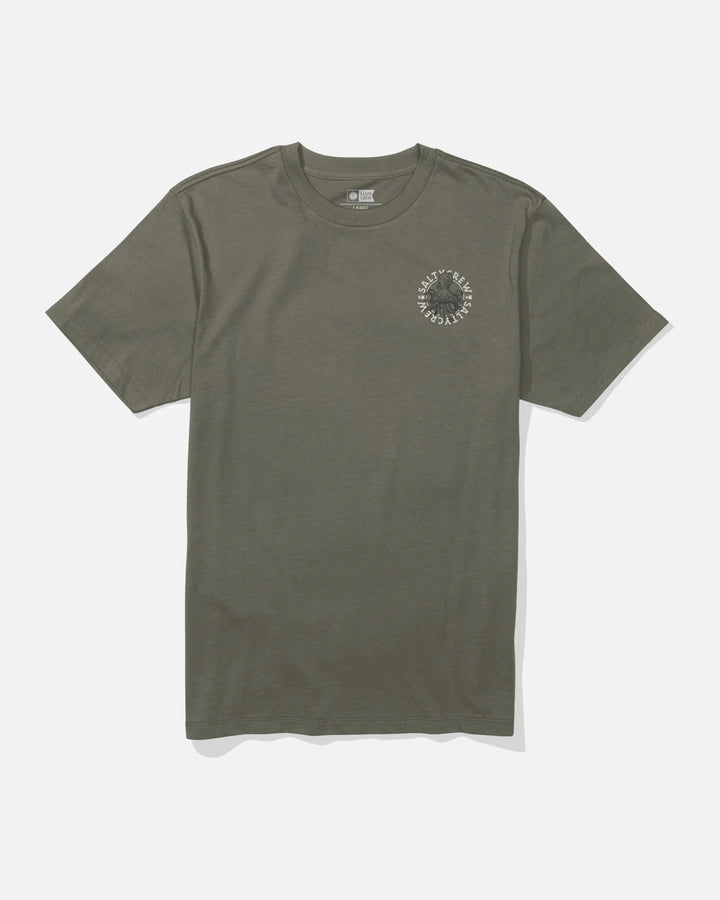 Salty Crew Tentacles Short Sleeve Tee - Dusty Olive - Sun Diego Boardshop
